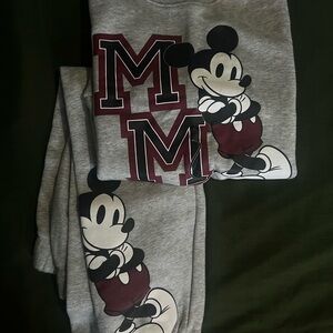 GAP Grey Mickey Mouse Graphic Sweatshirt
